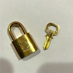 Louis Vuitton lock and key 309